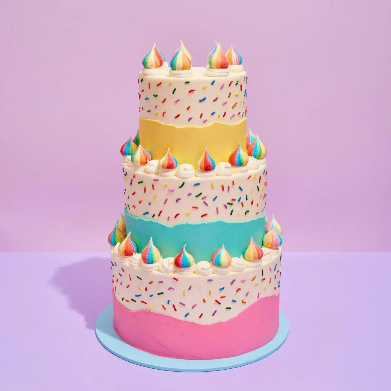 3 Tier Cake - Crumbs & Doilies