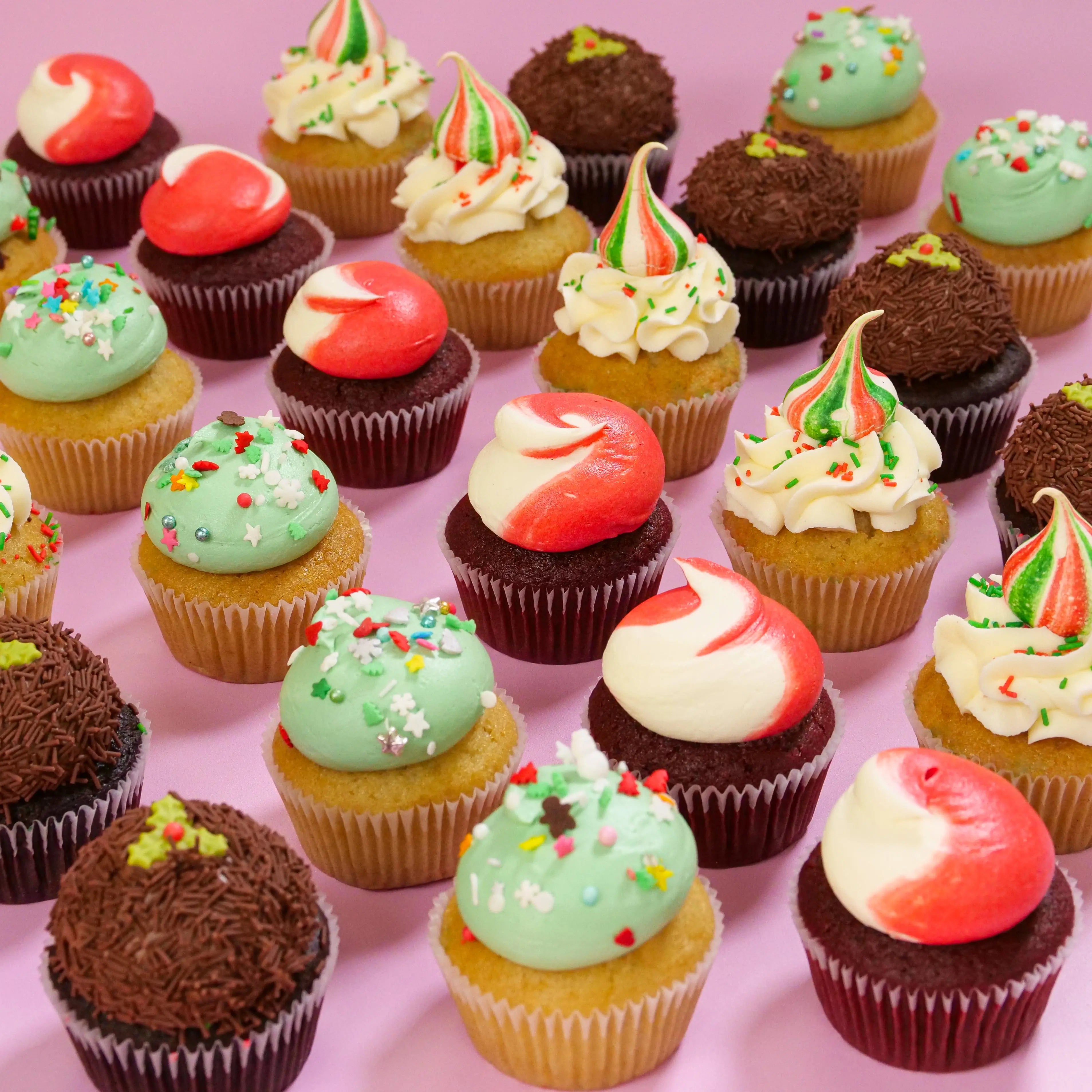 Christmas Cupcakes C&D Cupcakes