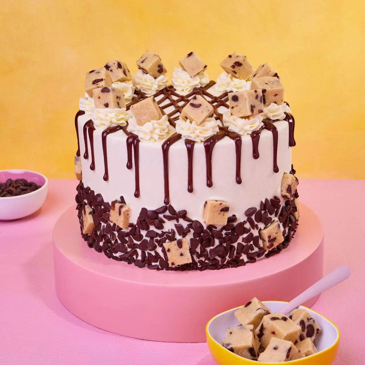 Cookie Dough Cake - Crumbs & Doilies