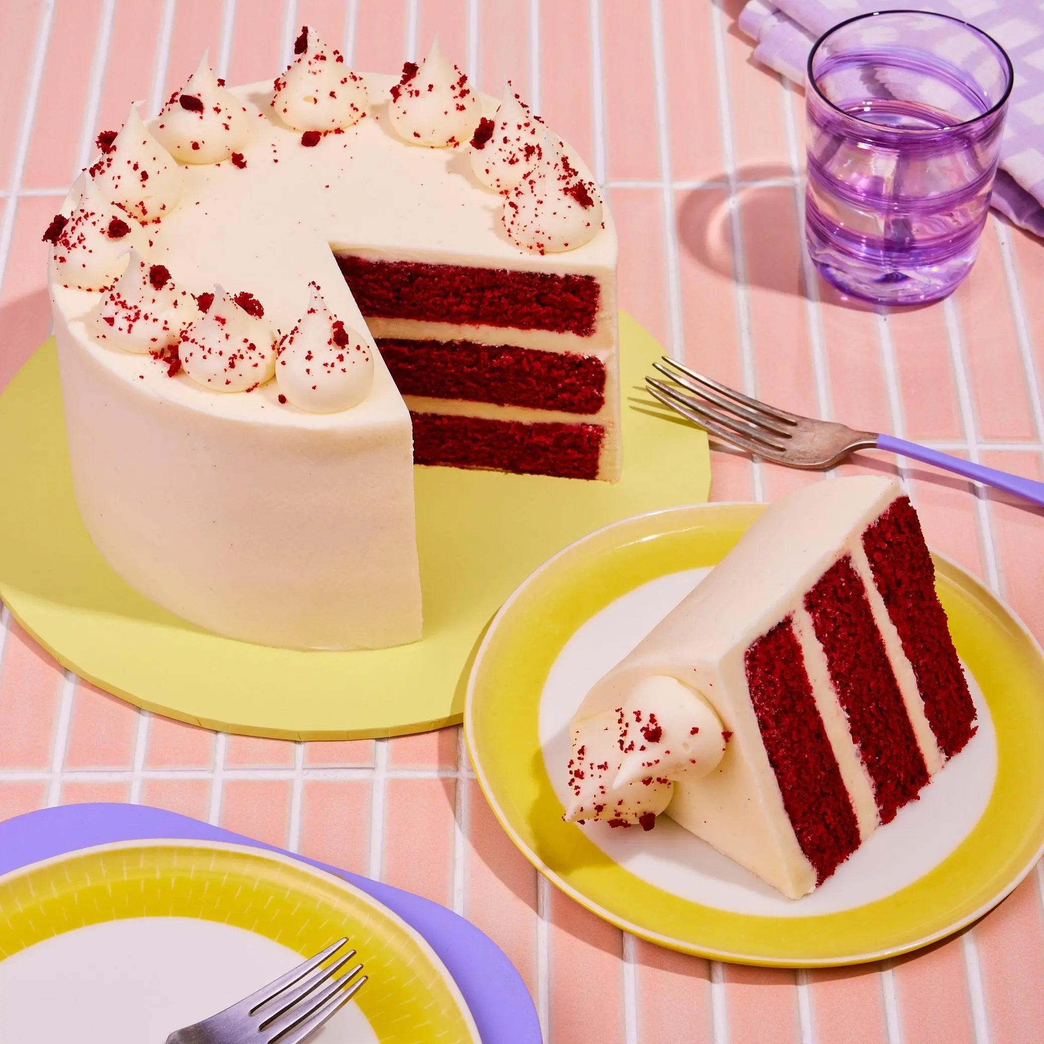 Favourite Red Velvet Cake - Crumbs & Doilies