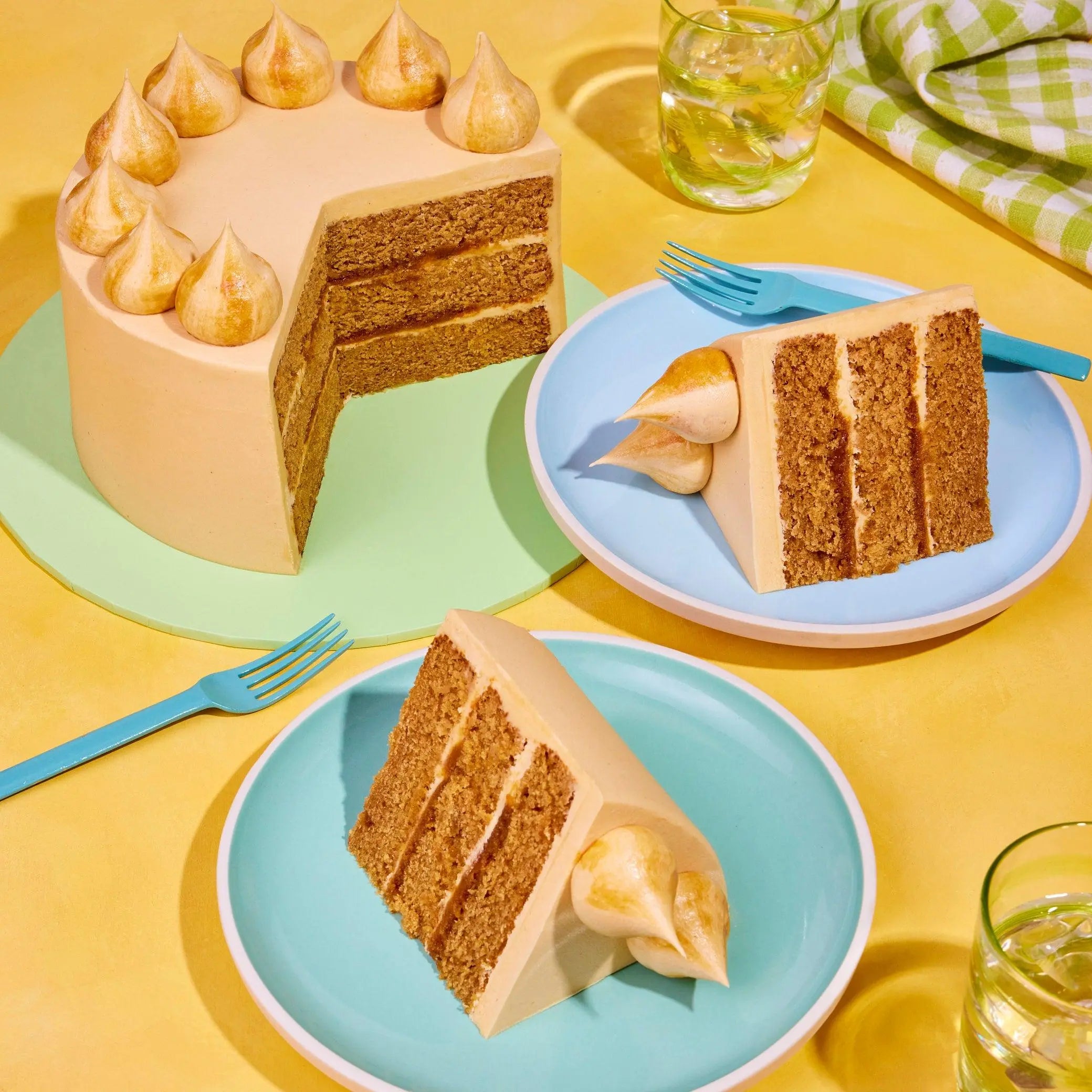 Favourite Salted Caramel Cake - Crumbs & Doilies