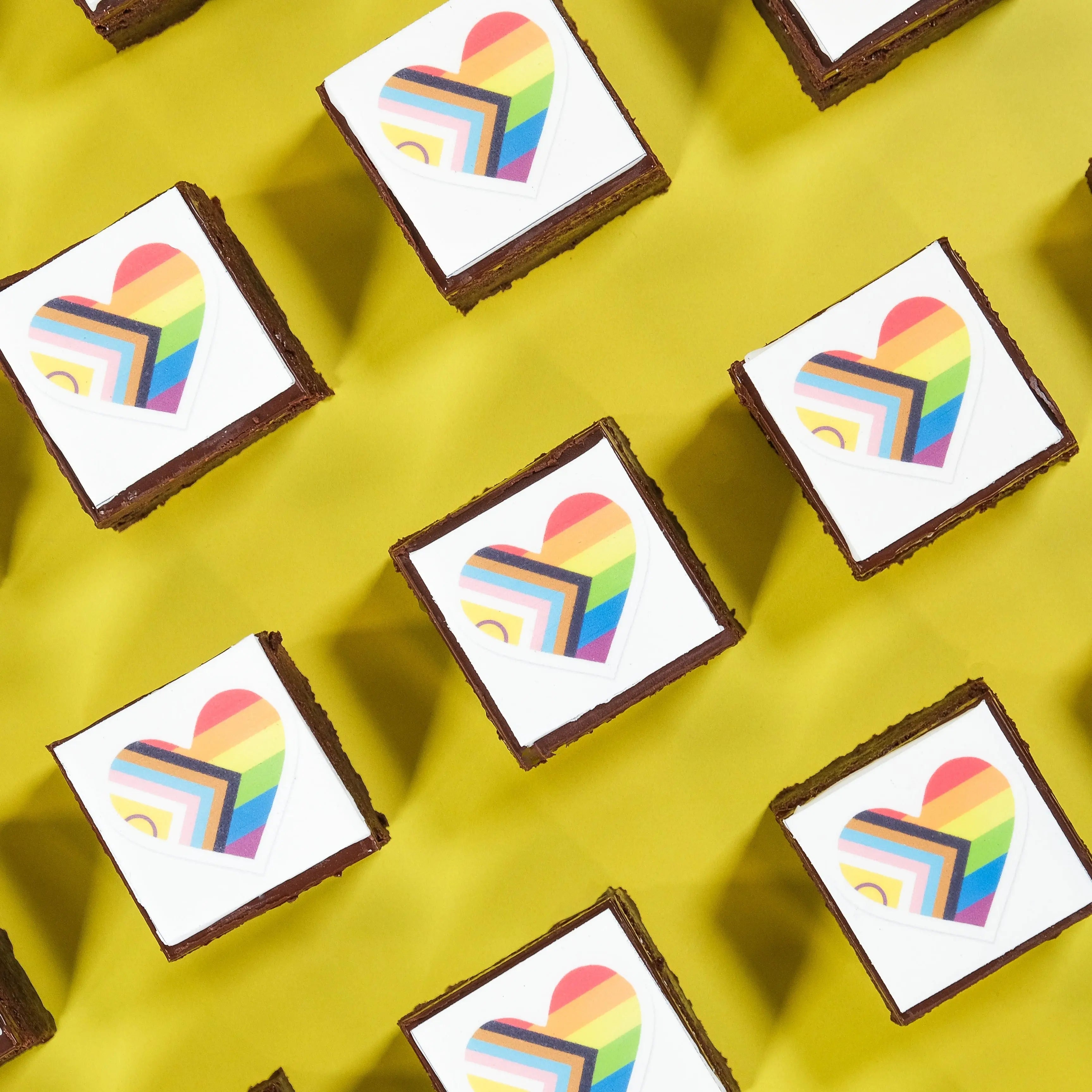 Pride Brownies - Crumbs & Doilies