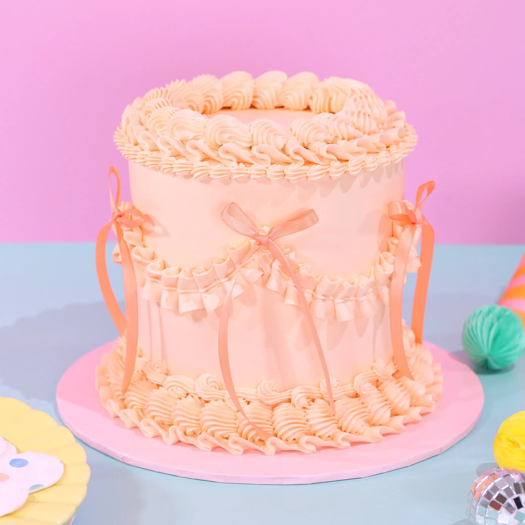 Vintage Cake - Single Colour C&D Cakes